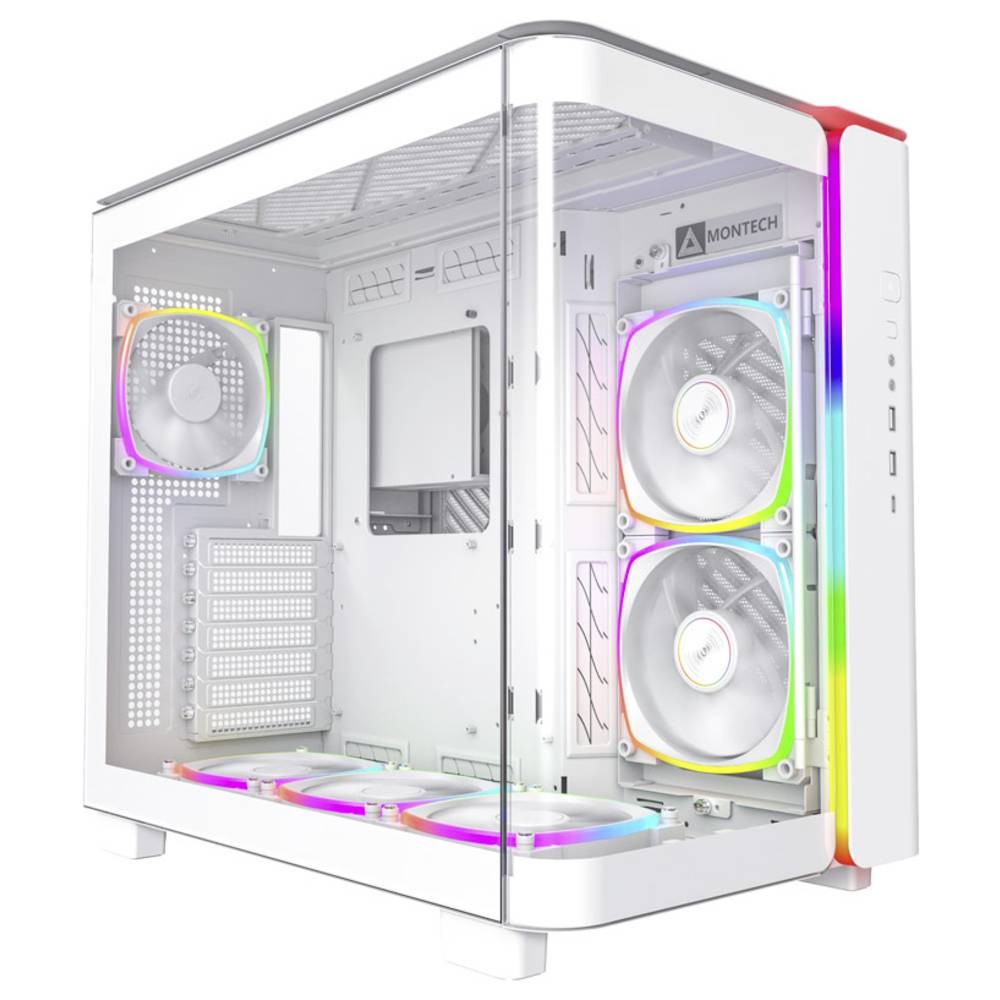 ПК с Midi-башней MONTECH KING 95 PRO из закаленного стекла ARGB-Gehuse Wei 32590₽
