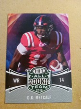 2019 Sage Hit All Rookie Team Silver DK Metcalf #132