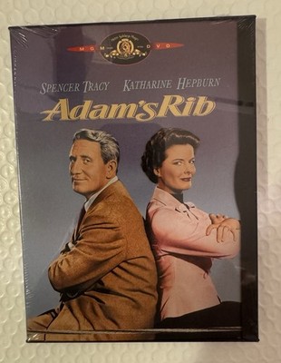 Adam s Rib (DVD, 1997) Brand New Spencer Tracy Katharine Hepburn Movie Snap Case