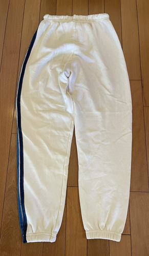 AVIATOR NATION 5 STRIPE WOMEN'S SWEATPANTS VINTAGE WHITE SIZE S - Picture 7 of 11