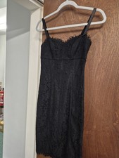 Ted Baker mini dress with built-in bra Size 0 UK 6 CHARITY SALE I15