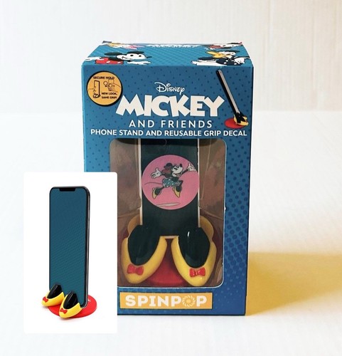 Disney Minnie Mouse Spin Pop Cell Phone Stand and Pop Grip Holder Decal Sticker - 第 1/11 張圖片
