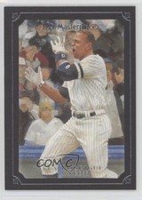 2007 UD Masterpieces Serious Black Frame 20/99 Alex Rodriguez #72 9ca