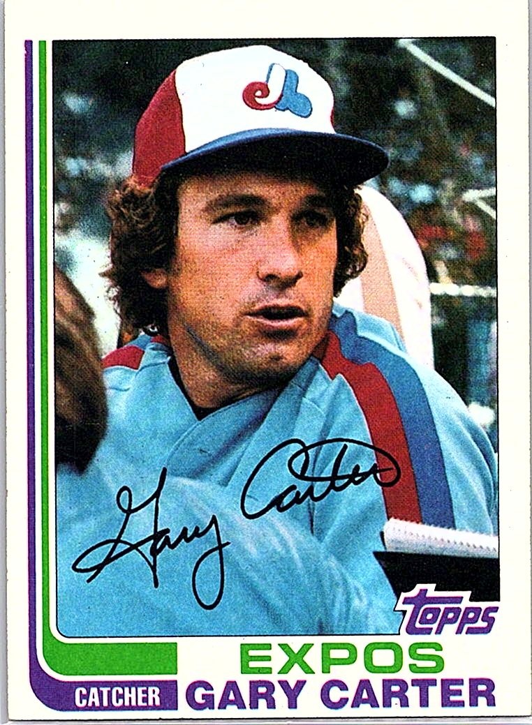 1982 Topps #730 Gary Carter