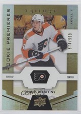 2016 Upper Deck Trilogy Rookie Premieres Level 1 674/999 Travis Konecny #60 xp6