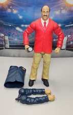 WWE Mattel Elite Flashback Series Mean Gene Okerlund Summerslam 1989