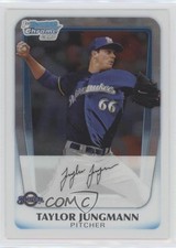 2011 Bowman Draft Chrome Prospects Taylor Jungmann #BDPP51 y0i