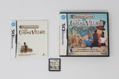 Nintendo Professor Layton Curious Village - Game Cartridge, Manual, Case, Tested