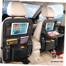 Kids Car BackSeat Organizer - 2 Pack - Kick Mats - Kick Mats - 2 Pack