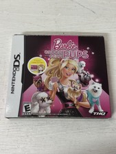 Barbie Groom and Glam Pups Nintendo DS Game Case Manual and Game Tested 2010