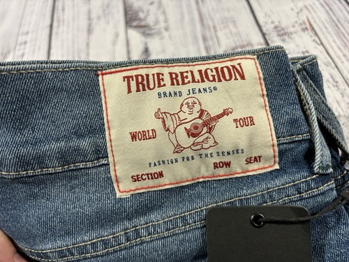 Neu True Religion Herrenjeans Gr. 30 x 30 Relaxed Slim Geo - Bild 6 von 9