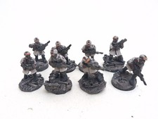 Astra Militarum Armagedon Steel Legion Squad 40K Metal OOP X8 Painted