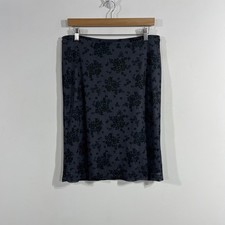 Express VTG 90s Fairy Grunge Witchy Floral Mesh Midi Skirt Y2K Medium Whimsigoth