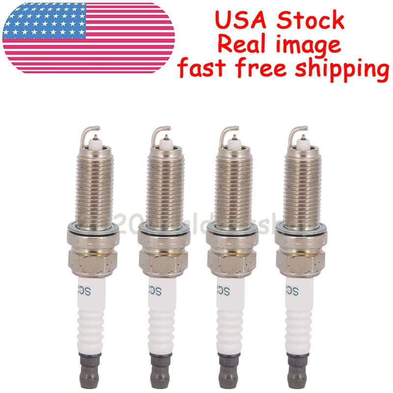 4PCS Laser Iridium Spark Plug ILKAR7B11 4912 for Toyota Corolla Scion Prius 1.8L