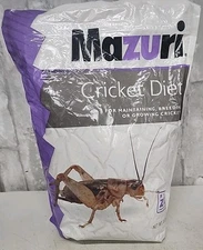 Mazuri High Protein Cricket Diet 5 Pounds For Breeding or Growing Crickets