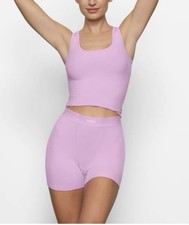 Super Cute RARE SKIMS SIZE SMALL Bubblegum pink sleep boxers boxer shorts