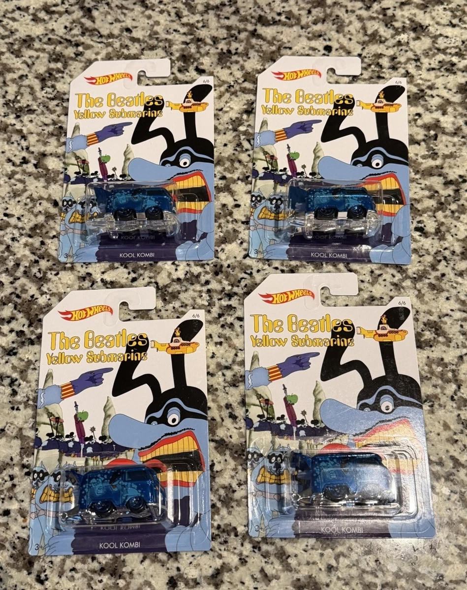 Hot Wheels The Beatles Yellow Submarine Contemporary Diecast Cars
