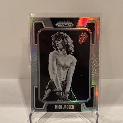2025 Panini Prizm The Rolling Stones - Mick Jagger #25 Silver Prizm