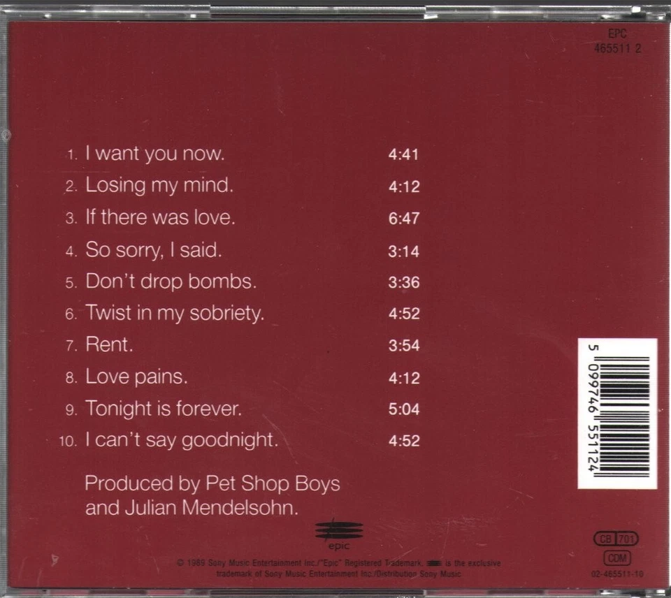 Liza Minnelli Results CD Europa Epic 1989 4655112 - Bild 2 von 2