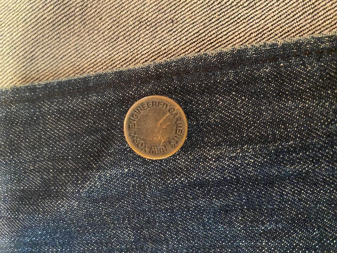 Engineered Garments Denim Jacket 3Btn Work Casual… - image 6