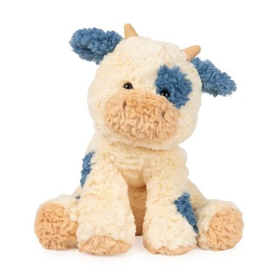 GUND Cozys Collection Cow, Stuffed Animal for Ages 1 and Up, Spring 1, Cow 