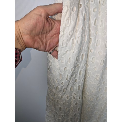 Maxi Falda Anthropologie The Somerset Edición Ojales Forrada Boho Cottage XL NUEVA CON ETIQUETAS - Imagen 7 de 11