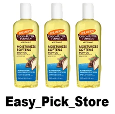 (3 pack) Palmer's Cocoa Butter Formula Body Oil with Vitamin E: Instant Hydratio