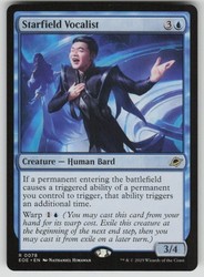 Starfield Vocalist 78/426 Edge of Eternities Rare MTG