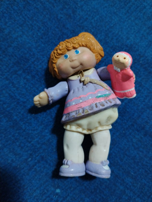 Vintage Retro 1984 seltene Kohl Poseable Figur Spielzeug Miniaturen Figuren 