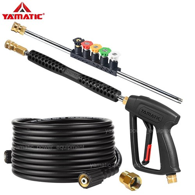 #ad YAMATIC Pressure Washer Gun and 25 ft Hose Kit for Ryobi Simpson Craftsman etc $57.26