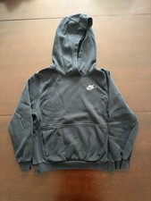 Nike Youth Boys Hoodie Black Sweatshirt Hoodie Pullover Size Large 12-13 Kids