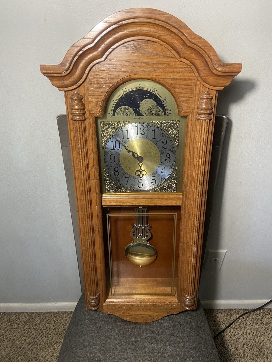 Howard Miller 620-156 Fenton 4/4 Dual Chime Quartz Wall Clock 29