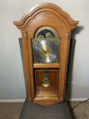 HOWARD MILLER Fenton 620-156 振り子かけ時計 Howard Miller 620-156 Fenton 4/4 Dual Chime Quartz Wall Clock 29