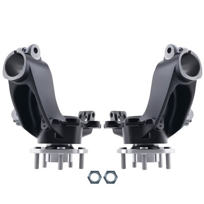 2PCS Front Wheel Hub Bearing Steering Knuckle Assembly For Ford Focus 2.0L 12-18