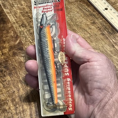 Vintage Smithwick Suspending Super Rogue  Jerkbait Crankbait 5  COMB SHIP 