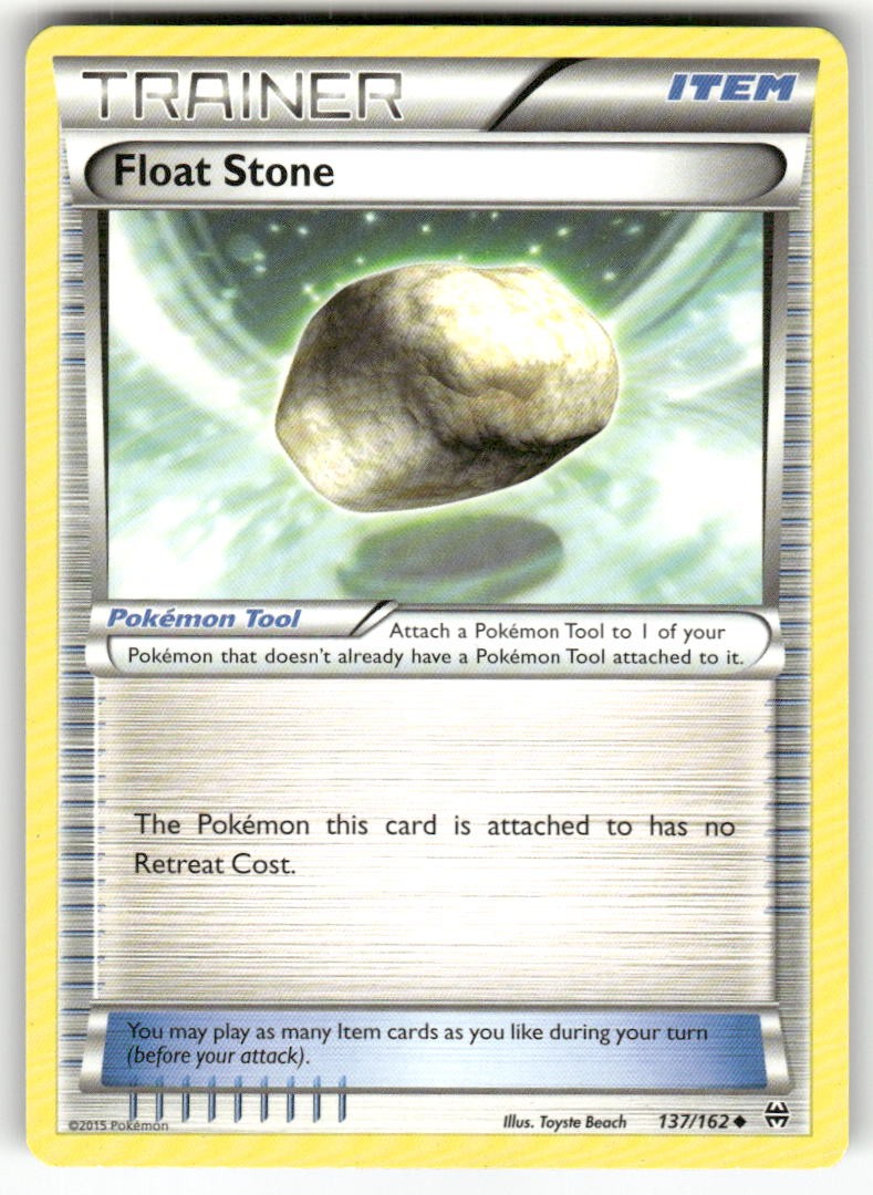 Float Stone 137/162 Uncommon BREAKthrough Pokemon Lightly Played