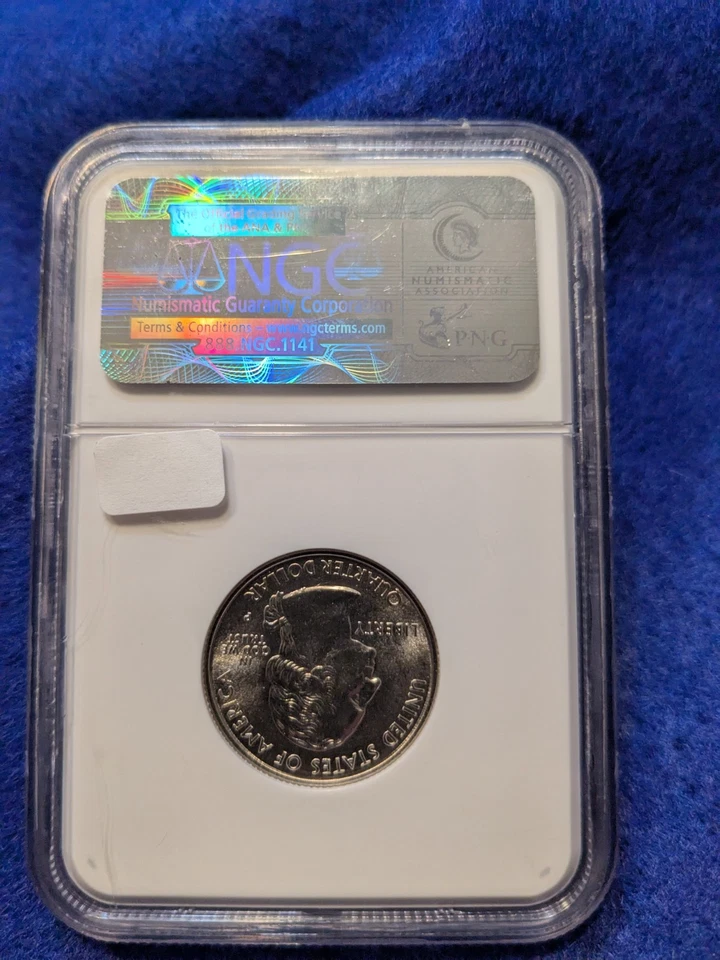 1999-P Delaware Washington Quarter NGC MS-66, State Quarters Collection #C4501 - Image 4 of 4