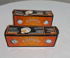 Half Dozen / 6 Piece Callaway HX HOT Golf Balls - 2 Sleeves Of 3 - New
