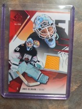 2023-24 SP Game Used Hockey All Star Red Patch Base #151 Linus Ullmark