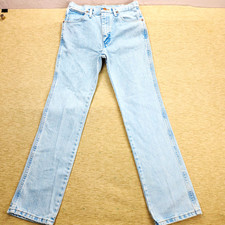 Vintage Wrangler 936GBH Jeans 30x32 Light Wash Cowboy Cut Slim Fit Denim Mens