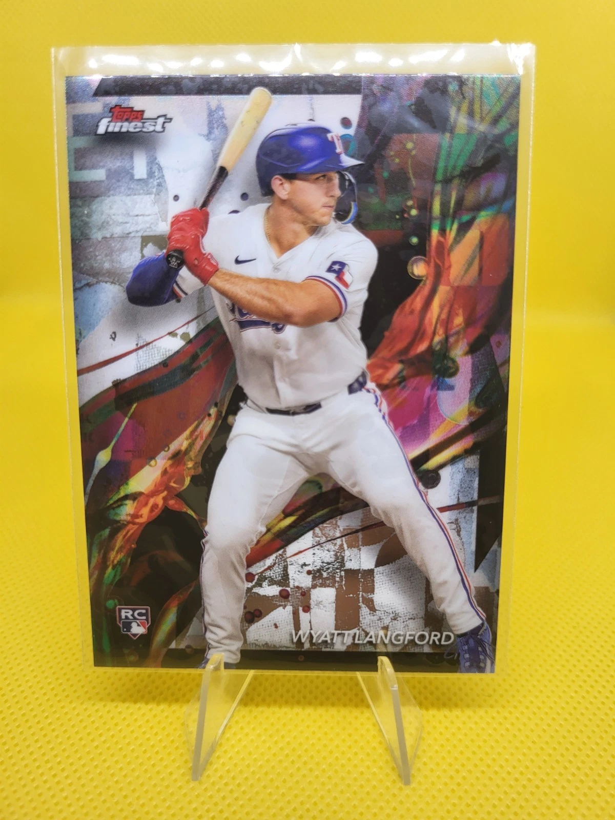 2024 Topps Finest -  Wyatt Langford #97 (RC)