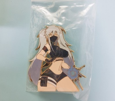 Naruto Female Form Kakashi Gold Metal Limited Edition Waifu Enamel Pin