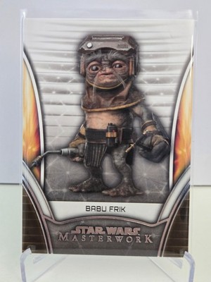 Topps 2025 Star Wars Masterwork / Base Set 97 Babu Frik