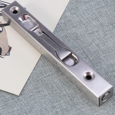 2 Pack Stainless Steel Door Bolts Latches Anti-Theft Lock for Home Use