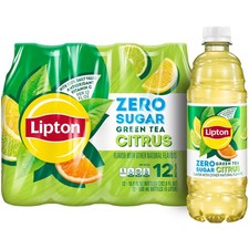 Lipton Diet Green Tea Citrus, 16.9 Fl Oz Bott...