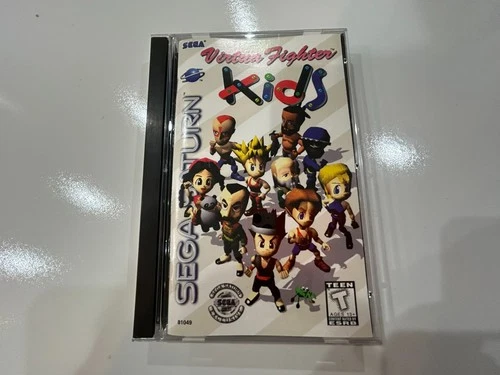 Virtua Fighter Kids (SEGA Saturn) CIB Complete w Manual + Reg Card + Foam N MINT