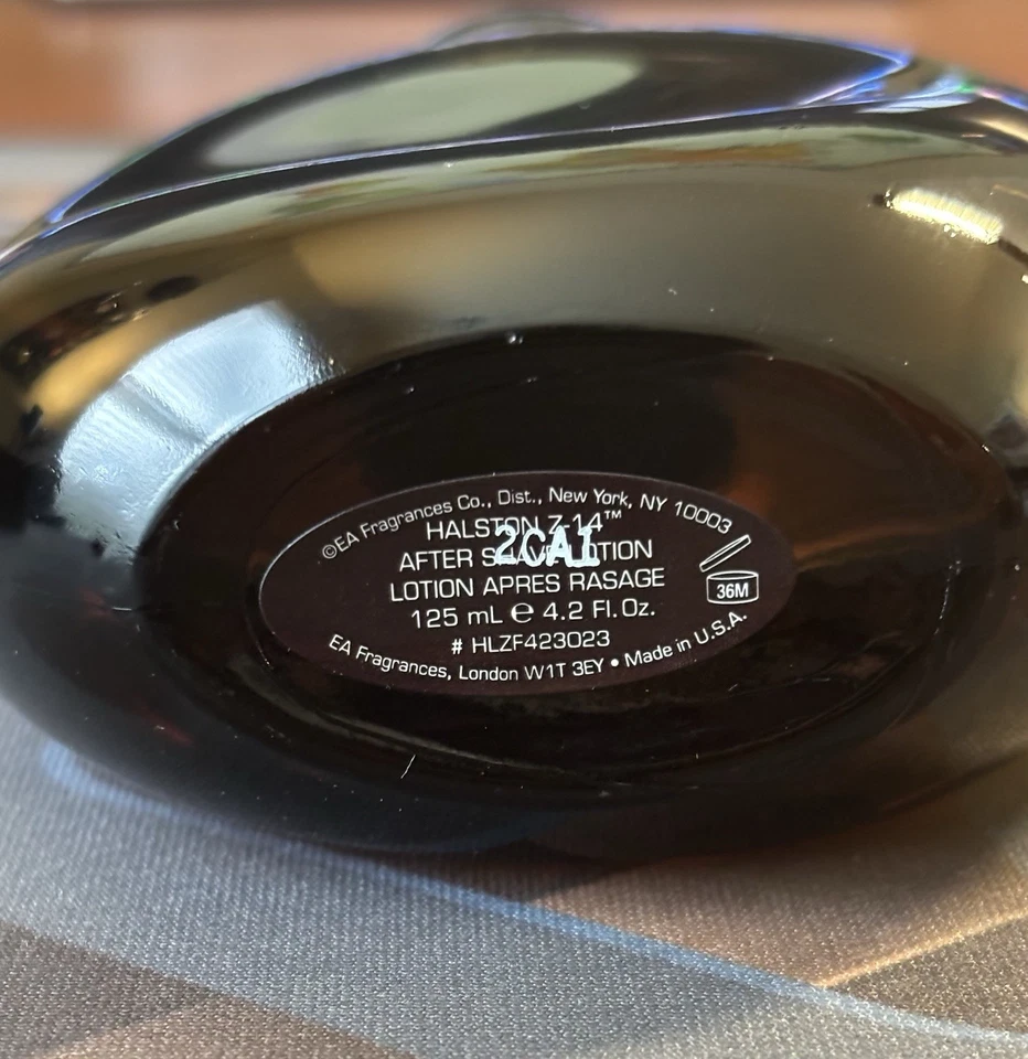 Loción para después del afeitado Halston Z-14 para hombre de colección 4,2 oz/125 ml RARA nueva en caja Foto 3 de 4