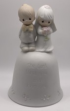 Precious Moments Wedding Couple Bell 