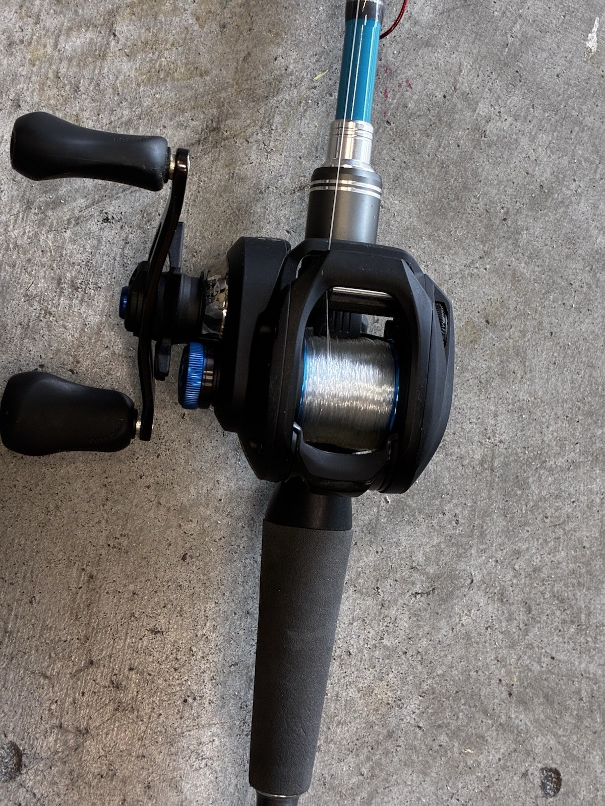 Shimano SLX DC 151HG Baitcast Combo Sellus Casting Rod EVA H