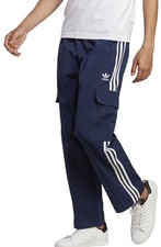 Mens ADIDAS ORIGINALS CARGO Trefoil Track PANTS Medium HR3362 Night Indigo Blue